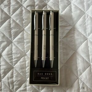 🆕 Rae Dunn 3 Ballpoint Pen Set Faith Hope Love